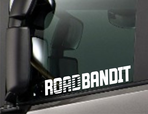 Naklejka ROAD BANDIT na tira busa ciężarówkę *Kolory *44cm