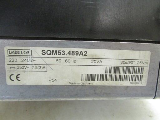 Двигатель LANDIS & GYR SQM53.489A1