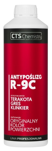 Antypoślizg Płyn do Płytek Gresu Terakoty 1L CTS Chemistry R9C Zestaw 3 szt