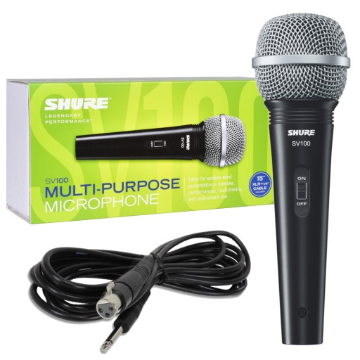 SHURE SV 100 — ДИНАМИЧЕСКИЙ МИКРОФОН