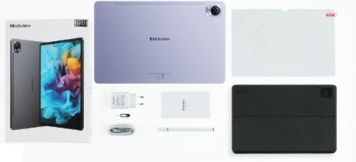 Планшет BLACKVIEW MEGA 1, 12/256 ГБ, Wi-Fi, LTE, ЧЕХОЛ ДЛЯ SIM-КАРТЫ, СТИЛУС