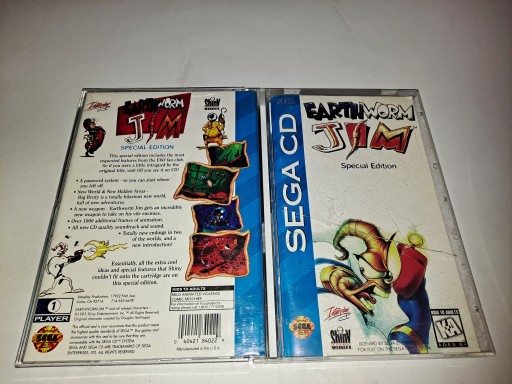 Earthworm Jim Special Edition / NTSC-U / Sega CD