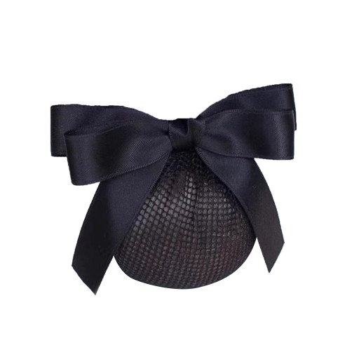 Kobiety Siatka do włosów Temperament Jednolity kolor Bow-knot OL Fishnet