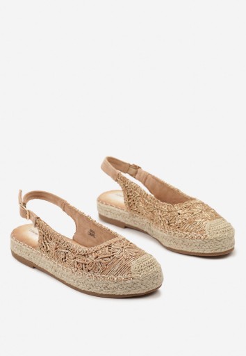 Born2Be Brązowe Espadryle damskie 38