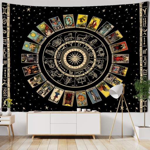 Gobelin 200x150 Mandala Tarot Tapestry Wall wisząc