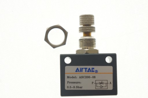 ДРОССЕЛЬНЫЙ И ОБРАТНЫЙ КЛАПАН AIRTAC ASC20008 1/4-1/4