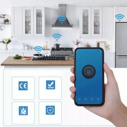 Умная электрическая розетка WIFI TUYA SMART