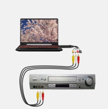 USB2.0 VIDEO PRZEJŚCIÓWKI KONWERTER VHS NA CYFROWY