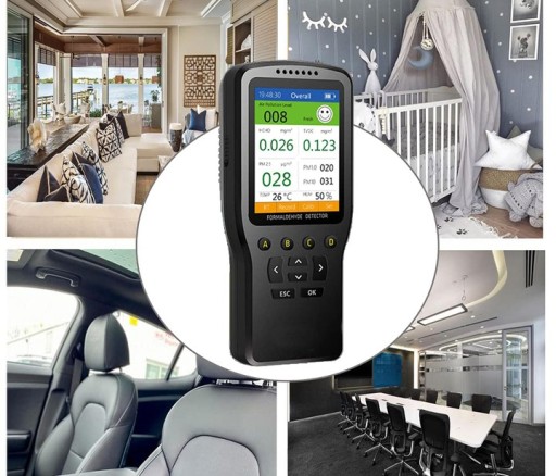 Датчик смога Vson WP6930S, температура, влажность, качество воздуха, 8в1