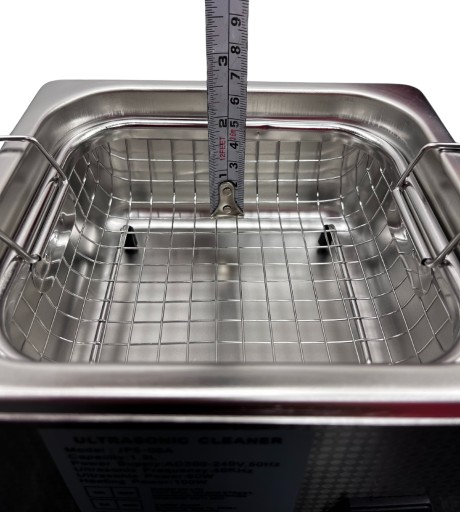 Myjka Ultradźwiękowa 1.3L | 40kHz 60W + Kosz do mycia części