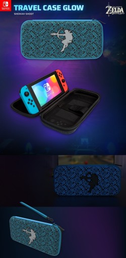 PDP SWITCH Etui Travel Glow Zelda Sheikah Shoot