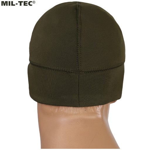 МУЖСКАЯ ЗИМНЯЯ ШАПКА ИЗ ТЕРМОАКТИВНОГО ФЛИСА MIL-TEC OLIVE