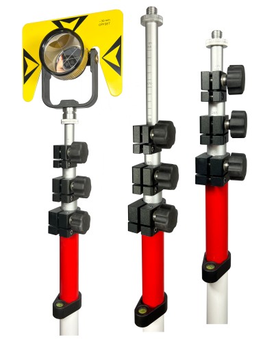 Tyczka 5.20m +Lustro dalmiercze żółte AK18 GEO-MAX