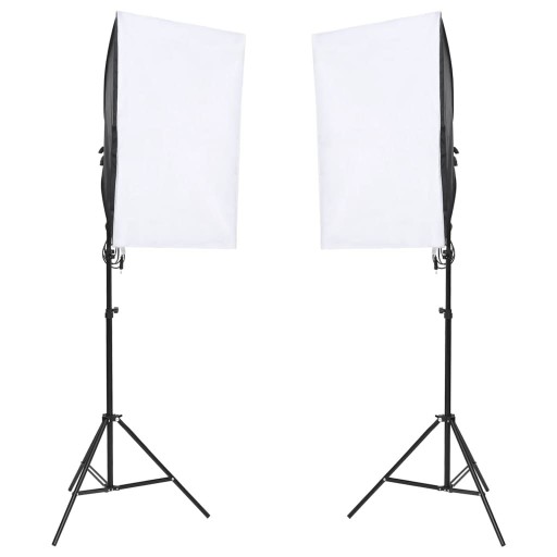 PROFESJONALNE LAMPY STUDYJNE 2 SZT 40X60CM
