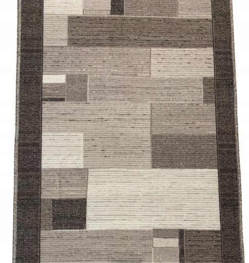 CHODNIK ANTYPOŚLIZGOWY Beżowy Geometryczny 80cm