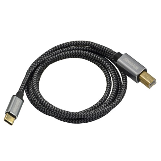 KABEL PRZEWÓD USB 2.0 USB-B DO USB-C DO DRUKARKI OPLOT WIREWAY WW332102 2m