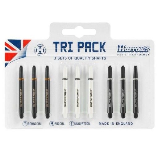 Zestaw Shafty Do Rzutek Dart HARROWS Supergrip 3x3