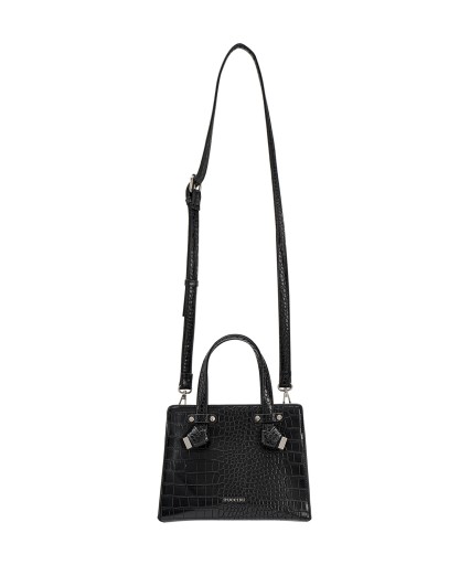 Маленькая женская сумка через плечо PUCCINI Black BK2231184M-1