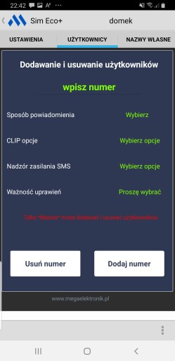 SMS-уведомление с пульта дистанционного управления Sim Eco+ GSM — профессиональное