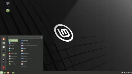 64-битный DVD-диск с Linux Mint Cinnamon