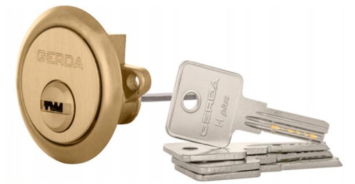 ВСТАВКА TOP LOCK T1 ЛАТУННЫЙ ОБОД H PLUS GERDA