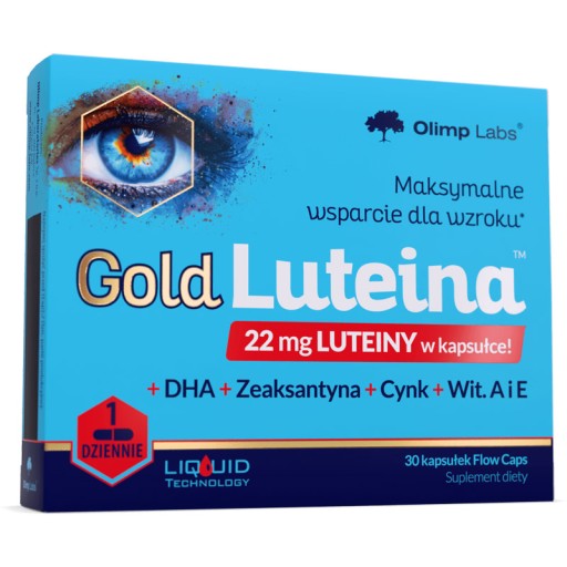 OLIMP GOLD LUTEINA 30kaps CHROŃ SWÓJ WZROK