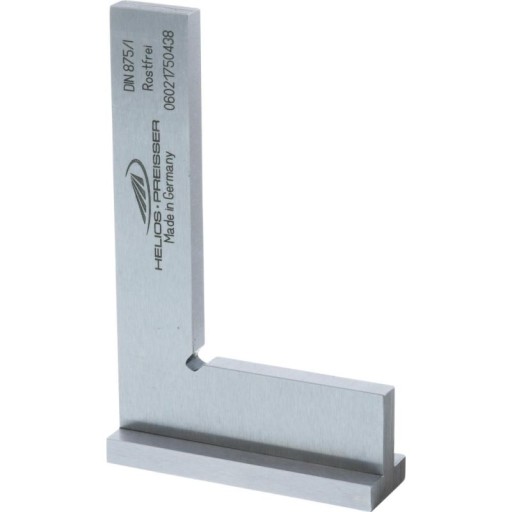 Слесарный угольник на ножке DIN875/0 300x200 INOX
