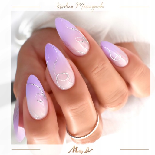 Zestaw akrylożel Molly Lac POLY GEL 50ml + formy