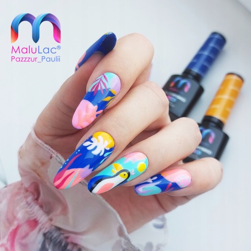 Malulac set 9x uv -светодиодный гибридный ламп + лампа
