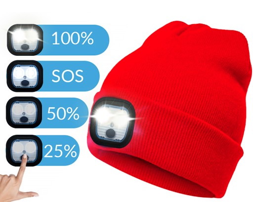 Наушники HEAD THERMOACTIVE LED USB LAMP