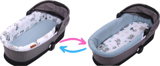 ВСТАВКА ДЛЯ ГОНДОЛЬНОЙ КОЛЯСКИ + НАБОР BABYMAM