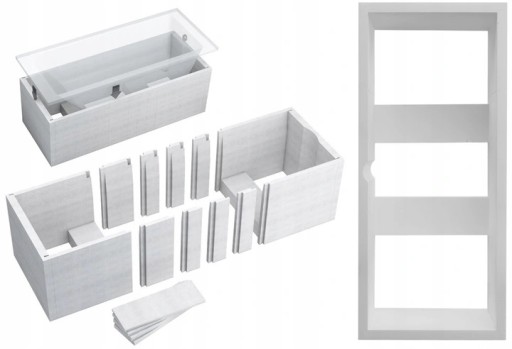 POLSKA WANNA 160x70 +PANEL PARAWAN NATRYSK BATERIA