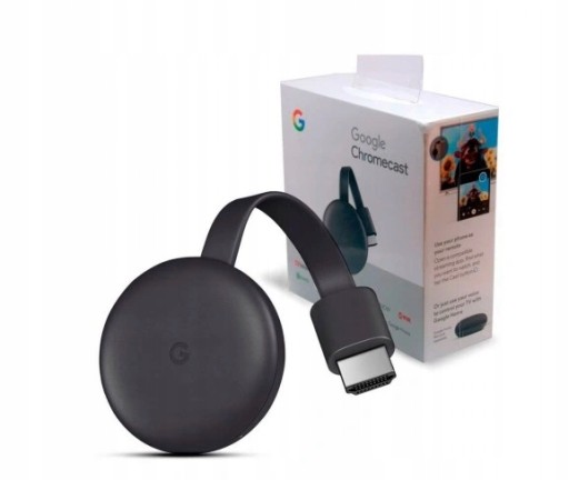 Медиаплеер Google Chromecast 3.0 8 ГБ