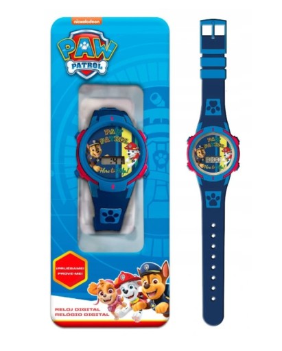 ДЕТСКИЕ ЧАСЫ PAW PATROL светящиеся