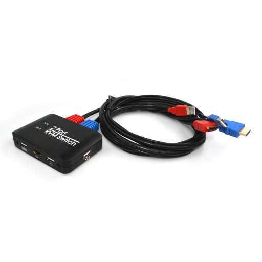 KVM-переключатель USB + HDMI 2/1 Spacetronik SPH-KVM21