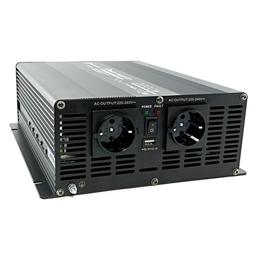 PRZETWORNICA NAPIĘCIA 12V/230V MOC 3000W /6000W