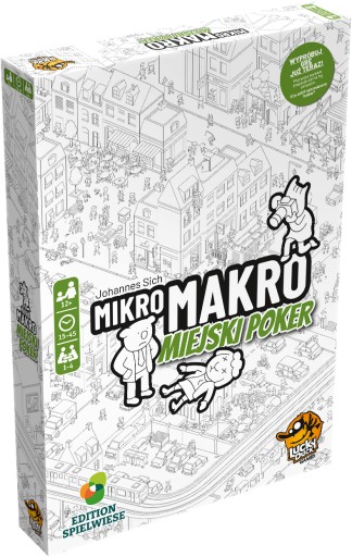 Настольная игра LUCKY DUCK МикроМакро: Городской покер