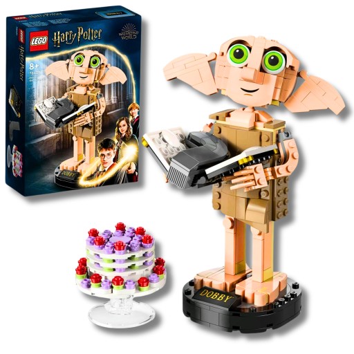 НАБОР LEGO «ГАРРИ ПОТТЕР Добби — домовой эльф» 76421 ПОДАРОЧНЫЕ БЛОКИ