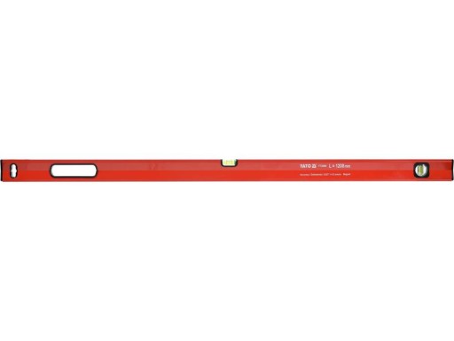 POZIOMNICA MAGNETYCZNA 2 LIBELLE 120cm YT-30064