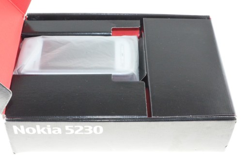 100% Oryginalna NOKIA 5230 White Silver