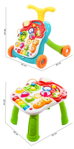 ИНТЕРАКТИВНЫЙ ОБРАЗОВАТЕЛЬНЫЙ СТОЛ WALKER PUSHER 5 в 1