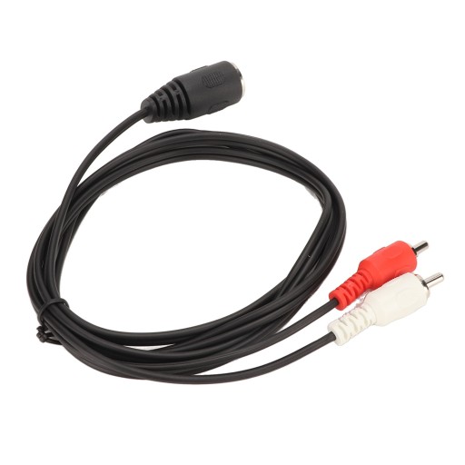 Kabel 5-pinowy żeński DIN na 2 męskie złącza RCA Kabel adaptera dźwięku o m