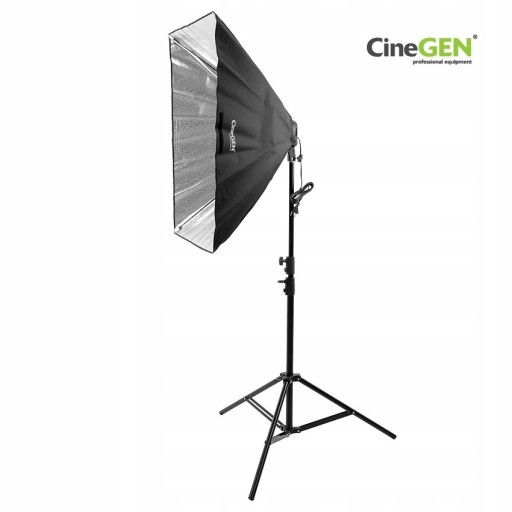 Lampa fotograficzna 50x70 4x85W statyw duża torba