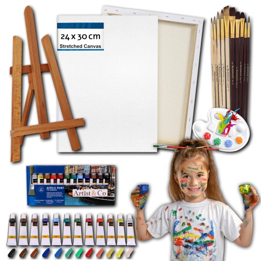 НАБОР КРАСОК ДЛЯ ХУДОЖЕСТВЕННОЙ КРАСКИ EALS PAINTS ПОДАРОЧНАЯ ЖИВОПИСЬ