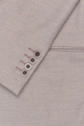 GARNITUR MĘSKI DORIAM BEŻOWY SLIM FIT 182 116