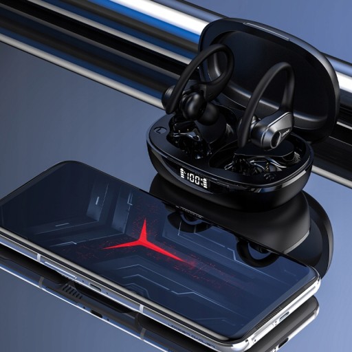 БЕСПРОВОДНЫЕ НАУШНИКИ BLUETOOTH LENOVO LP75 ЧЕРНЫЙ ВОДОНЕПРОНИЦАЕМЫЙ
