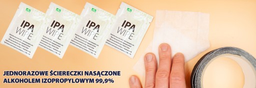 Салфетки IPA для обезжиривания поверхностей, 3 шт.