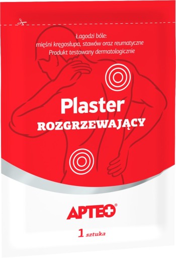 Plaster rozgrzewający APTEO 1szt.