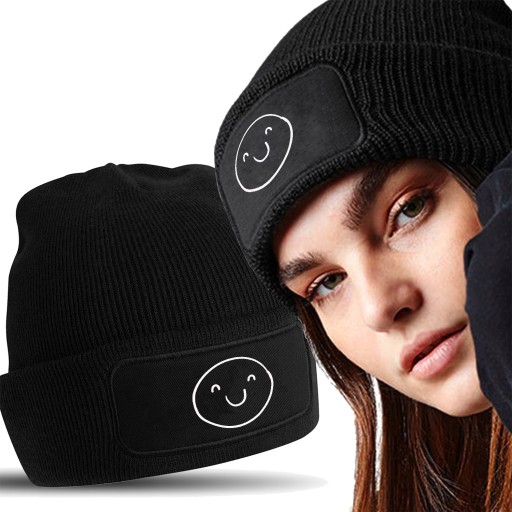 BLACK EMOTION WINTER HAP 02 ТЕПЛАЯ шапка