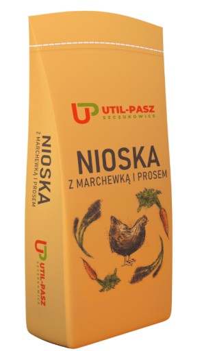 Корм для кур UTIL-PASZ несушка с морковью и пшеном 25 кг